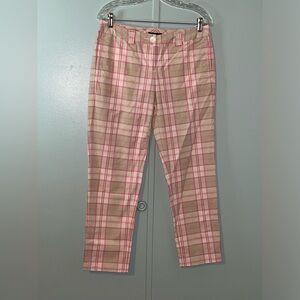 Tommy Hilfiger Pants  Size 4 Stripes Pink Brown‎